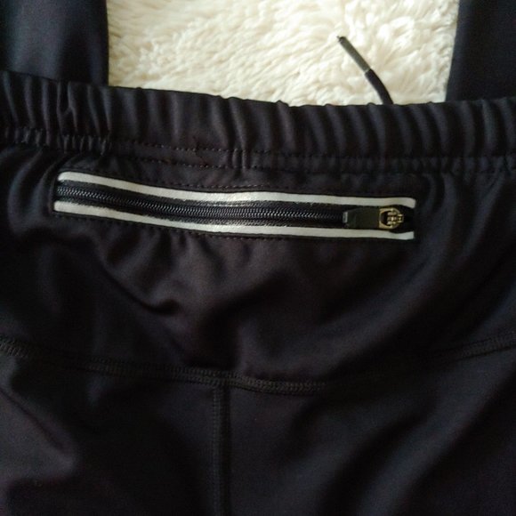 Diadora workout athletic leggings running pants size large tie waist - Picture 7 of 7